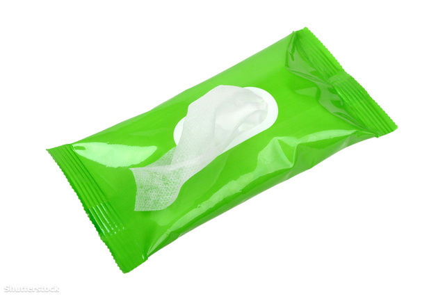 Kéztörlő nedves vegyes