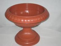 Műanyag talpas cserép 22 cm