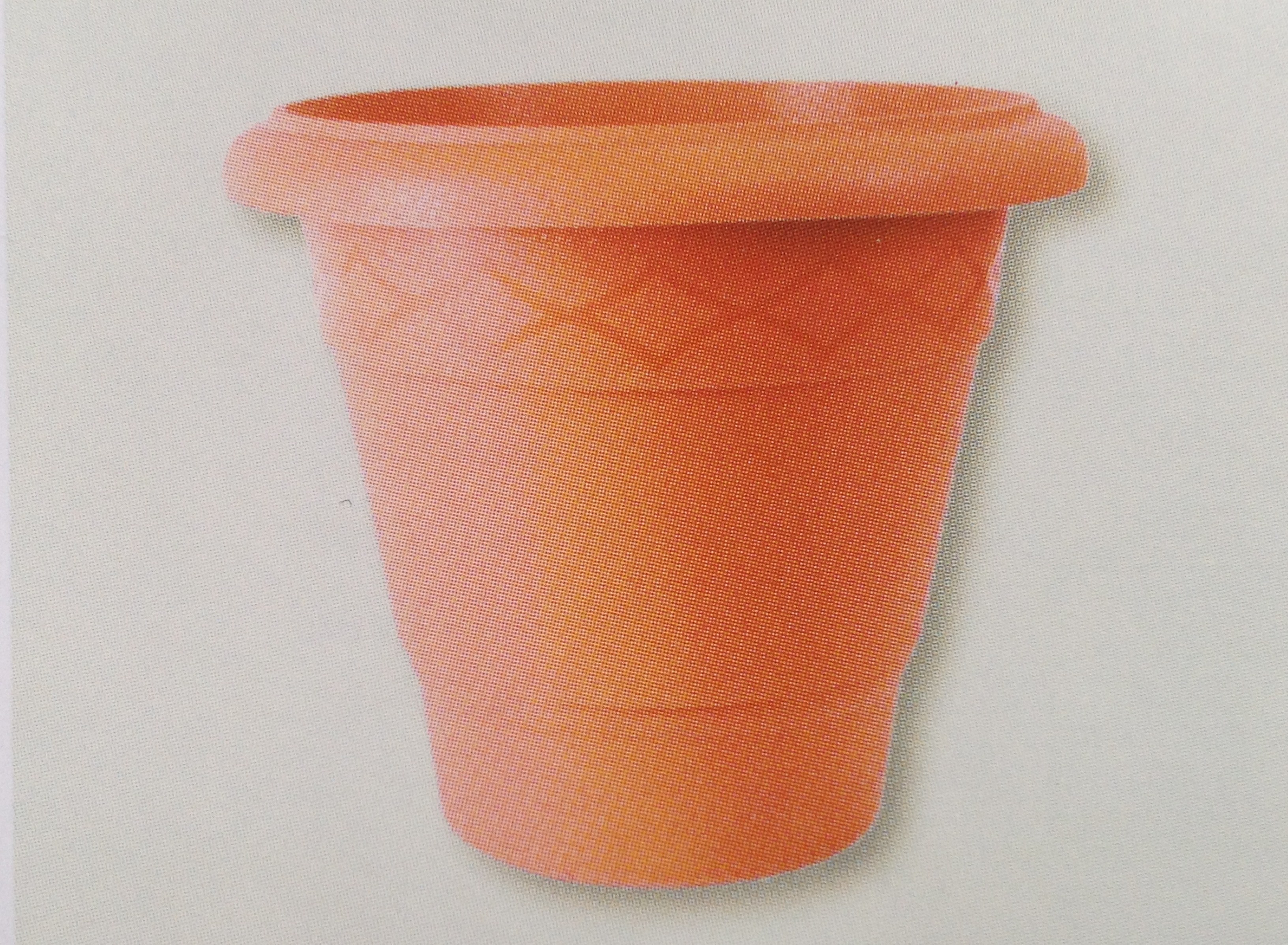 Műanyag cserép 25 cm