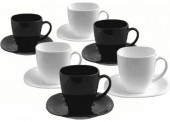 Kávé készlet 6 részes porcelán
